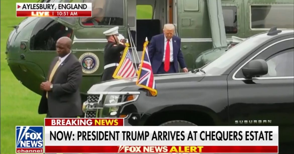 JUST IN: Marine One Forced to Make Emergency Landing with President Trump and First Lady Melania on Board