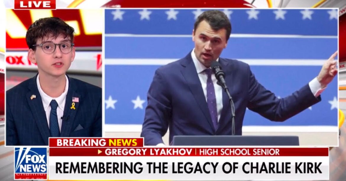 Gregory Lyakhov: I Vow to Continue Charlie Kirk’s Fight for My Generation