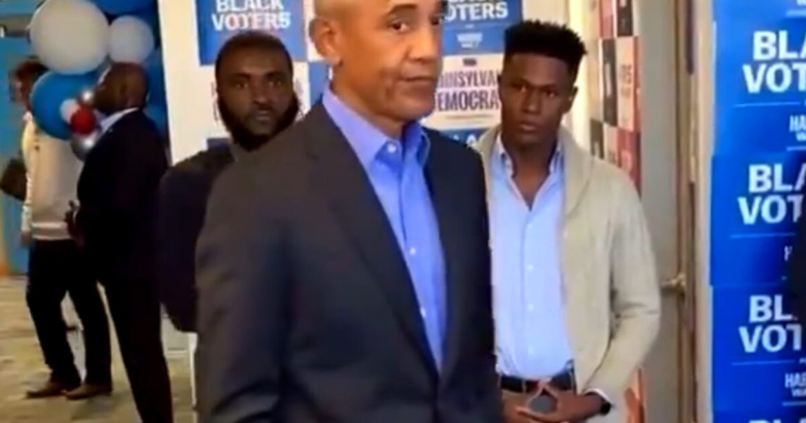 Obama Scolded Voters for Not Supporting the Black Woman in 2024, Now He’s Telling Voters to Ignore the Black Woman Candidate in Virginia and Support the White One