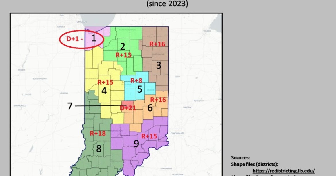 Pathetic: Indiana RINOS Refuse to Redistrict to Add a New Republican US Congressional Seat – Republicans Hold 39-10 Majority in Indiana Senate!