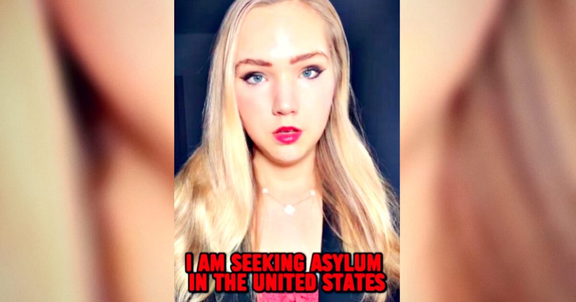 German Conservative Young Woman and TGP Contributor, Naomi Seibt Applies for Asylum in the US, After Multiple Antifa Threats on Her Life (VIDEO)