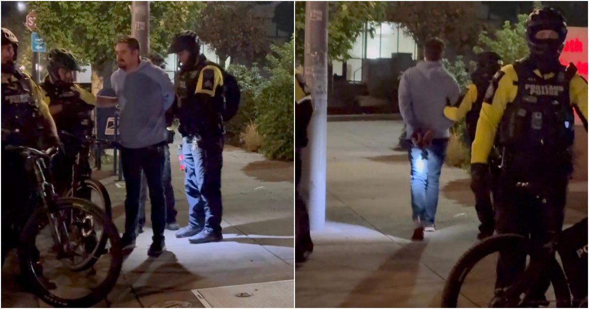 Portland Police Arrest Conservative Journalist Nick Sortor — While Reportedly Letting Leftist Agitators Walk Free (VIDEO)
