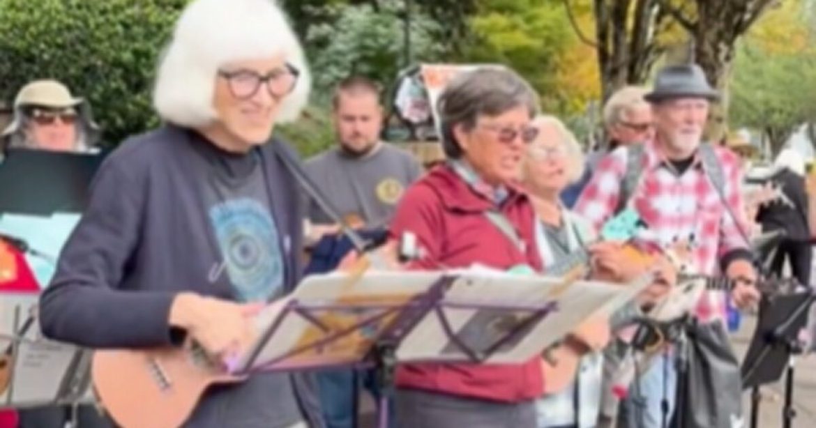 Aging Hippies in Portland Perform CRINGE-TASTIC Musical Protest – Get Absolutely Dragged on Twitter/X